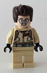 LEGO Minifigure-Dr. Egon Spengler - No Proton Pack-LEGO Ideas (CUUSOO) / Ghostbusters-GB001I-Creative Brick Builders